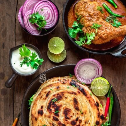 CHAPPATHY (2 piece) / TANDOORI ROTTI / TANDOORI LACHA PARATHA