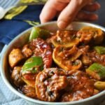 KADHAI MUSHROOM WITH CRUSHED SPICES